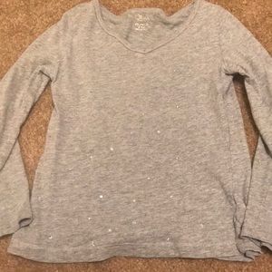 Kids Gray long sleeve shirt